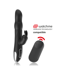 BRILLY GLAM- MOEBIUS RABBIT VIBRATOR and ROTATOR COMPATIBLE WITH WATCHME WIRELESS TECHNOLOGY