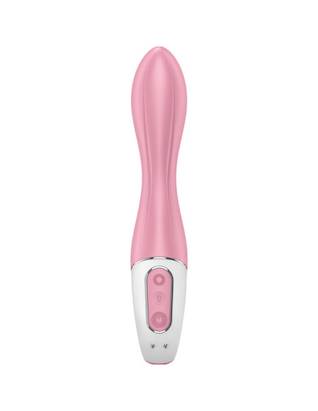 SATISFYER - VIBRUOJAMAS PŪSTO POMPOS POMPOS 2 ROŽINIAI