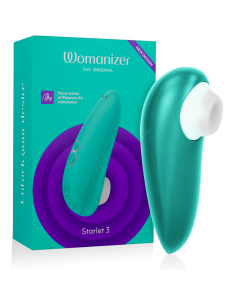 WOMANIZER - STARLET 3 CLITORAL STIMULATOR TURQUOISE