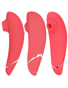 WOMANIZER - PREMIUM 2 CLITORAL STIMULATOR RASPBERRY 2