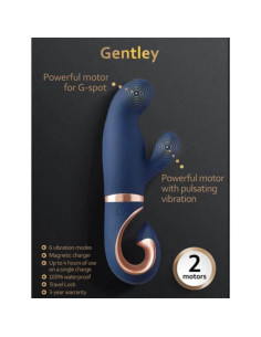 G-VIBE - Švelnus G-SPOT vibratorius Karibų mėlyna spalva 2