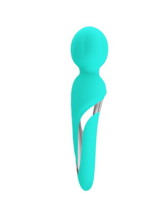 PRETTY LOVE - WALTER VIBRATOR WAND AQUA GREEN 2