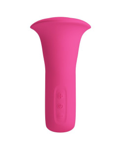 PRETTY LOVE - CLYDE ORAL VIBRATOR VIBRATING TONGUE 12 VIBRATIONS PINK 2