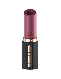 SATISFYER - PRO 2 KISS WAVE CLITORIS STIMULATOR GARNET - BLACK 2