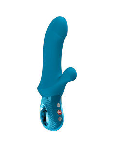 FUN FACTORY - BI STRONIC CURVE THRUSTING RABBIT PULSATORS AQUAMARINE