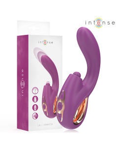 INTENSE - LALI MULTIFUNCTION G-SPOT VIBRATOR TAPPING and THRUST and VIBRATION PURPLE