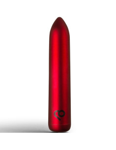 ROCKS-OFF - RECHARGEABLE VIBRATING BULLET POPPY RED
