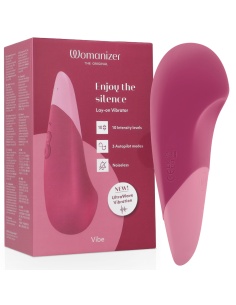 WOMANIZER - VIBE LAY-ON SILENT VIBRATOR DUSKY PINK