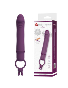PRETTY LOVE - CORA VIBRATOR PENIS FORM WITH RESISTANCE RING