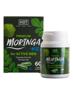 HOT - MORINGA MEN KAPSULĖS VYRAI 60 VIENETŲ
