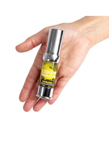 SECRETPLAY - STIMULIUOJAMASIS SKYSTIS VIBRATORIUS STIMULIUOTUVAS UNISEX, STIPRUS 15 ML