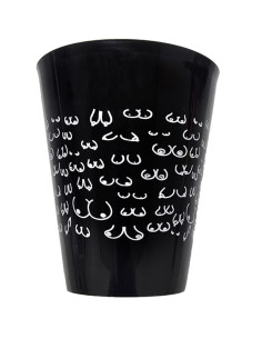 DIABLO PICANTE - BLACK CUP 500 ML WITH WHITE BOOBS