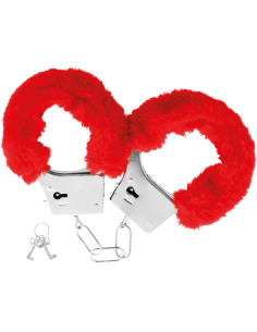 DARKNESS – raudoni metaliniai antrankiai 2