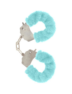TOYJOY - FURRY FUN CUFFS BONDAGE BLUE