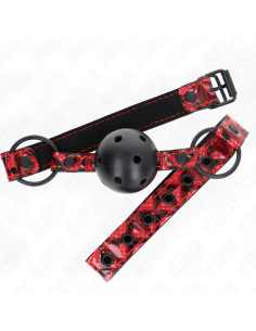 KINK - DIAMOND PATTERN BALL 4.5 CM GAG MODEL 2 64.5 CM ADJUSTABLE 42-60 CM 2