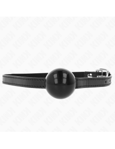 KINK - BLACK SINGLE SOLID BALL 4 CM GAG 65 x 1.5 CM