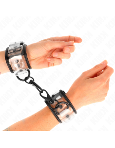 KINK - CLEAR WRIST CUFFS ADJUSTABLE 18-30 CM X 5.5 CM