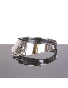 METAL HARD - RESTRAINT COLLAR WITH RING 2