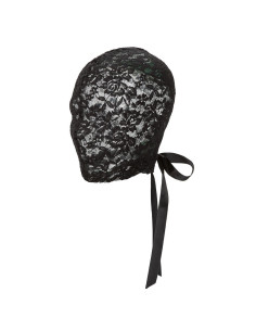 CALEXOTICS - SCANDAL BLACK LACE BALALAVA WITH BOW