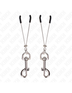 KINK - THIN HOOK NIPPLE CLAMP SILVER 7 CM 2