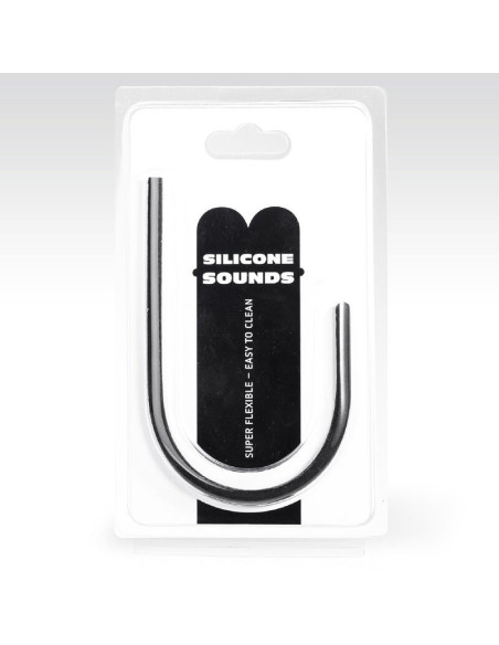 ALL BLACK - 6MM URETHRAL PROBE SILICONE