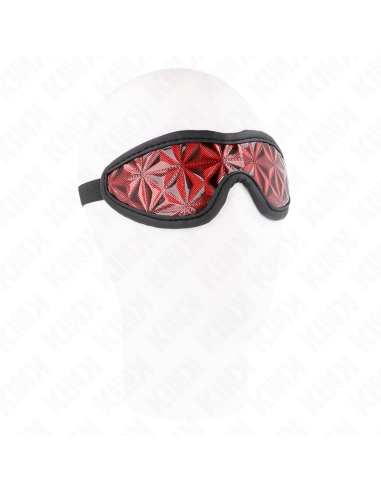 KINK - RED DIAMOND PATTERN HEADBAND 20.5 x 6 CM