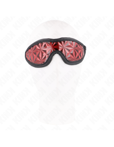 KINK - RED DIAMOND PATTERN HEADBAND 20.5 x 6 CM