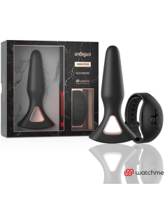 ANBIGUO - WATCHME REMOTE CONTROL VIBRATOR ANAL PLUG ALEXANDRU