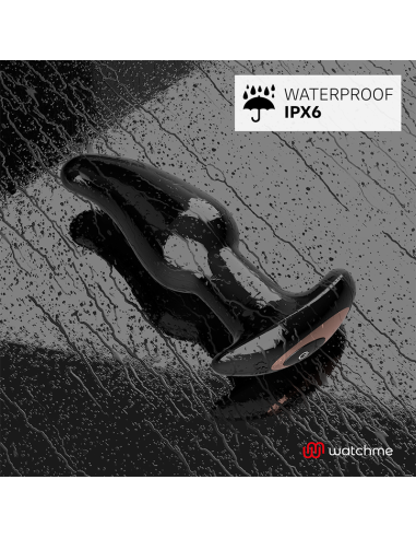 ANBIGUO - WATCHME REMOTE CONTROL ANAL PLUG VIBRATOR WITH ROTATION OF AMADEUS PEARLS