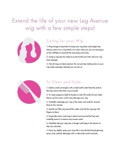 LEG AVENUE - BANGIN LONG STRAIGHT WIG BLACK 2