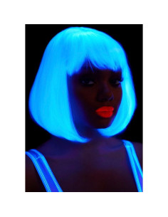 LEG AVENUE - PHOSPHORESCENT BOB CUT WIG WHITE 2