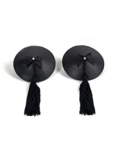 BIJOUX - BURLESQUE BLACK NIPPLE COVERS 2