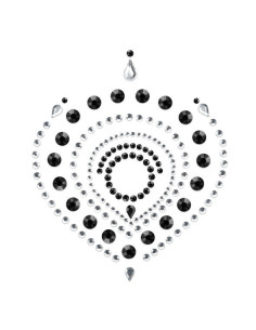 BIJOUX - INDISCRETS FLAMBOYANT BLACKand SILVER