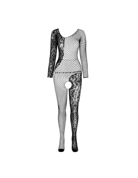 PASSION - BS 107 BODYSTOCKING WHITE ONE SIZE