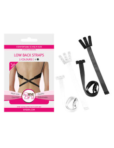 BYE-BRA - OPEN BACK BRA ADAPTER BLACK and WHITE