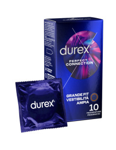 DUREX - PERFECT CONNECTION SILICON EXTRA LUBRICANCE 10 VIENETŲ