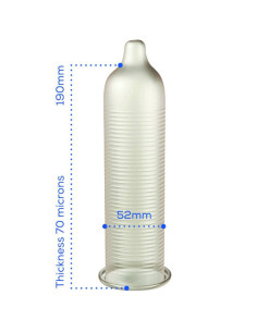 PASANTE - CONDOMS WARMING EFFECT BAG 144 UNITS 2