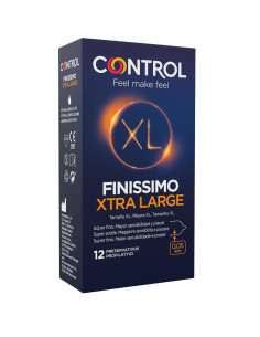 KONTROLĖ - FINISSIMO XL PREzervatyvai 12 Vnt