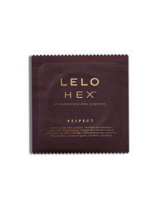 LELO HEX CONDOMS RESPECT XL 3 PACK 2