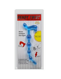 BAILE - BENDY TWIST BLUE ANAL BALLS 2