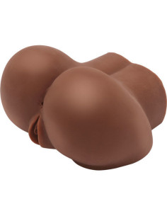 ACT - BIG ASS REALISTIC MASTURBATOR WITH BROWN VIBRATOR