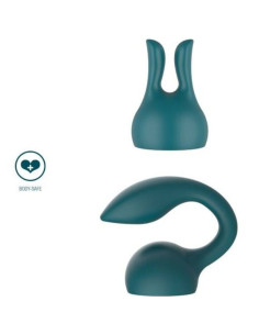 XOCOON - ATTACHMENTS PERSONAL MASSAGER GREEN 2