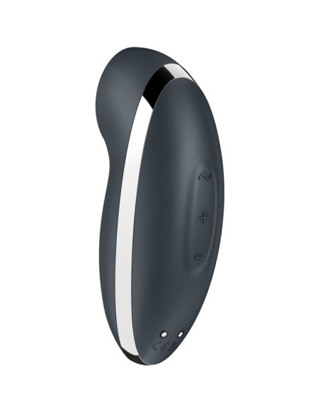 SATISFYER - TAP and CLIMAX 2 VIBRATOR and STIMULATOR GREY