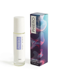 500 COSMETICS - PHIERO NIGHT WOMAN. PERFUME WITH PHEROMONES IN ROLL-ON FORMAT FOR WOMEN