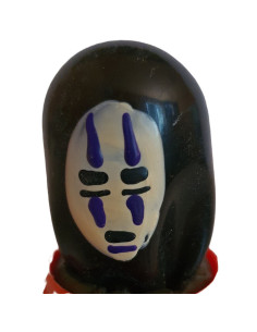 CONDOMERIE - HANDPAINTED NOVELTY CONDOMS MASK GHOST BLACK