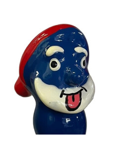 CONDOMERIE - HANDPAINTED NOVELTY CONDOMS BLUE GRANDPA