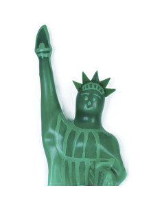 CONDOMERIE - HANDPAINTED NOVELTY CONDOMS STATUE OF LIBERTY MODEL XL