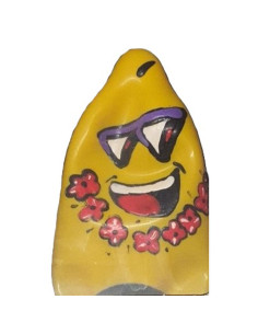 CONDOMERIE - HANDPAINTED NOVELTY CONDOMS FRIKI TIKI XL