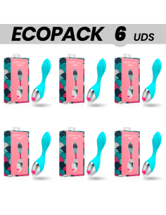 ECOPACK 6 VIENETAI - HAPPY LOKY MINI FUN VIBRATORIUS ELEMENTAS