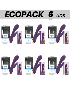 ECOPACK 6 UNITS - TREASURE LAURENCE RABBIT VIBRATOR COMPATIBLE CON WATCHME WIRELESS TECHNOLOGY